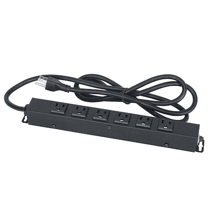 Power Strip 15A 6outlet